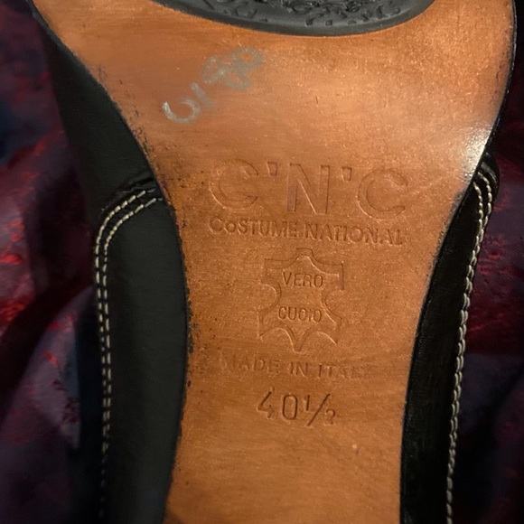 C’N’C 90's Y2K costume international chain buckle chunky high heeled shoesNWOT - Picture 13 of 14